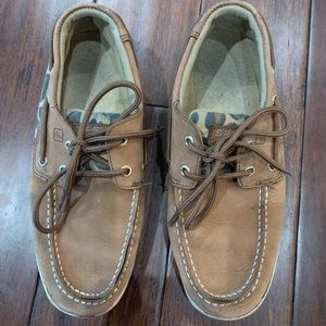 Leopard Sperry Shoes